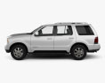 Lincoln Aviator 2005 3d model side view