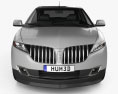 Lincoln MKX 2015 3d model front view