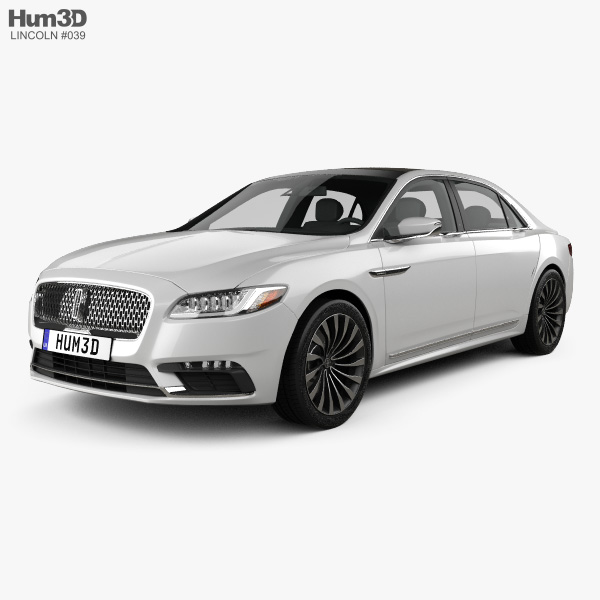 Lincoln Continental 2020 3D-Modell