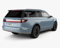 Lincoln Navigator 컨셉트 카 2019 3D 모델  back view
