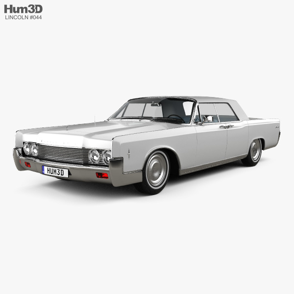 Lincoln Continental Cabriolet 1968 3D-Modell