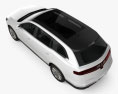 Lincoln MKT 2018 3d model top view