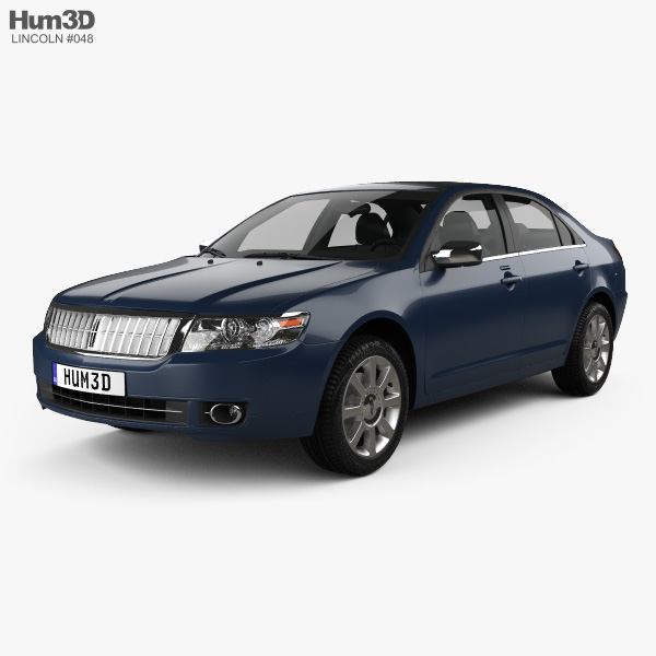 Lincoln Zephyr 2012 3D-Modell