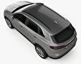 Lincoln MKC Reserve 2020 3d model top view