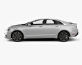 Lincoln MKZ Reserve 2020 3d model side view