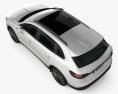 Lincoln Nautilus 2021 3d model top view