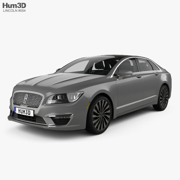 Lincoln MKZ mit Innenraum 2017 3D-Modell