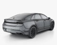 Lincoln MKZ with HQ interior 2020 3d model