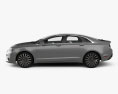 Lincoln MKZ with HQ interior 2020 3d model side view