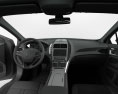 Lincoln MKZ with HQ interior 2020 3d model dashboard