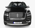 Lincoln Navigator Black Label with HQ interior 2020 3d model front view
