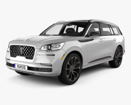 Lincoln Aviator Grand Touring 2022 3D model