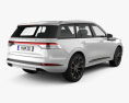 Lincoln Aviator Grand Touring 2022 3d model back view