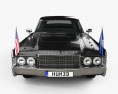 Lincoln Continental US Presidential State Car 1969 3d model front view