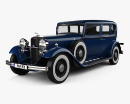 Lincoln KB Limusina 1932 Modelo 3D