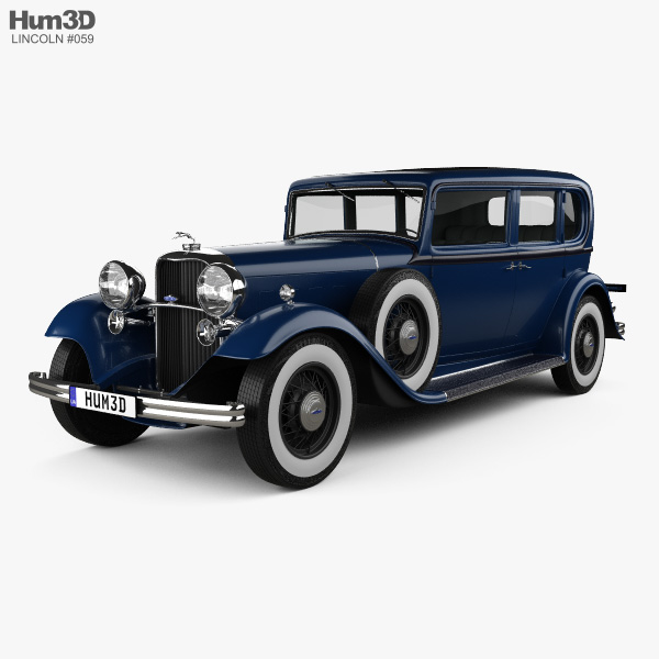 Lincoln KB Limousine 1932 3D-Modell