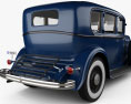 Lincoln KB Limousine com interior 1932 Modelo 3d