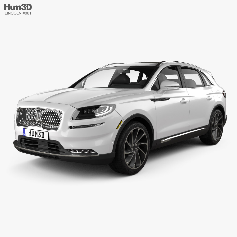 Lincoln Nautilus 2022 3D-Modell