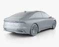 Lincoln Zephyr Reflection Concept 2021 3d model