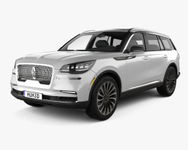 Lincoln Aviator Reserve 2020 3D-Modell