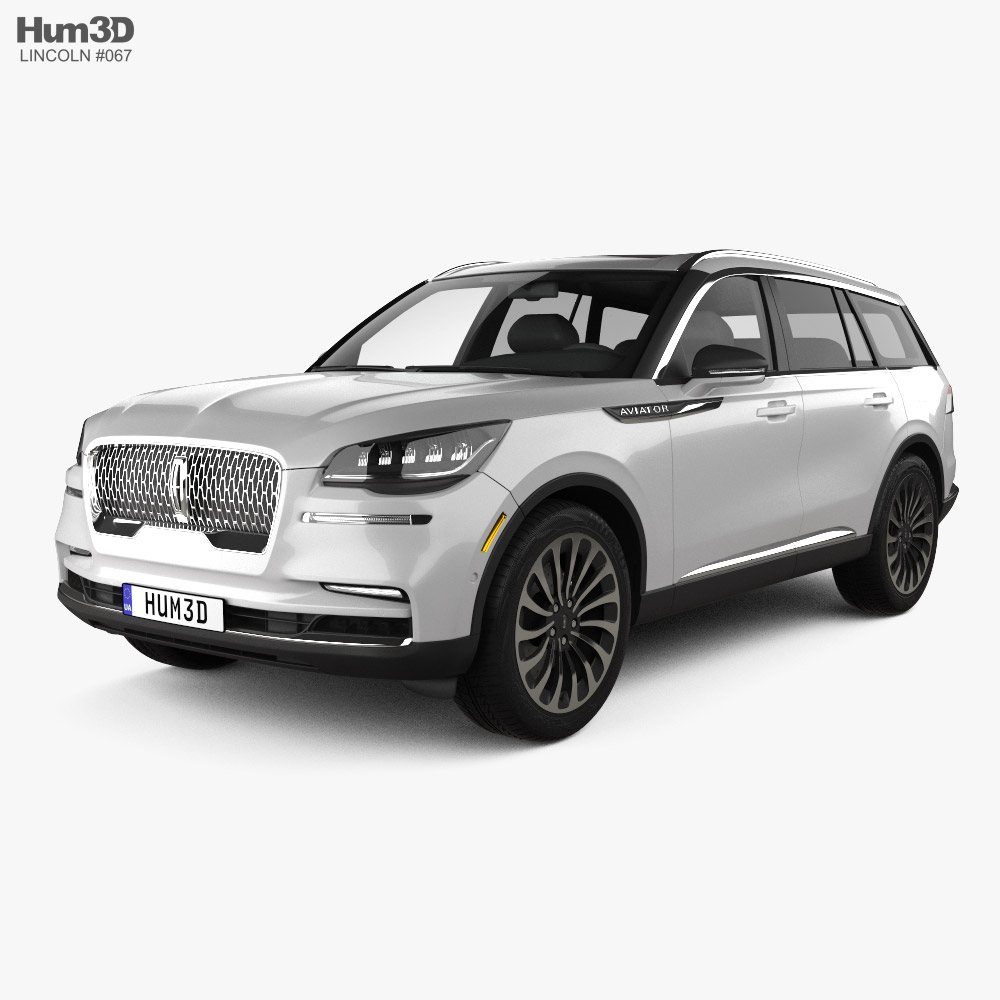 Lincoln Aviator Reserve 2020 3D 모델 
