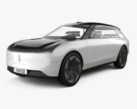 Lincoln Star mit Innenraum 2022 3D-Modell