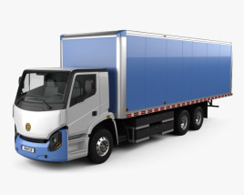 Lion Electric 8 Box Truck 2020 3D model