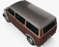 Lloyd LT 500 1955 3d model top view