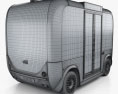 Local Motors Olli bus 2016 3d model wire render