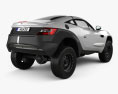 Local Motors Rally Fighter 2012 3d model back view