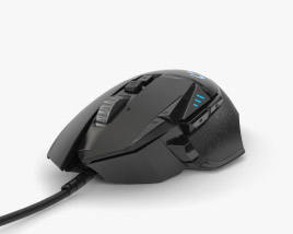 Logitech G502 Hero Mouse da gioco Modello 3D