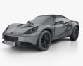 Lotus Elise 2012 3D-Modell wire render