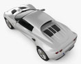 Lotus Elise 2012 3D-Modell Draufsicht