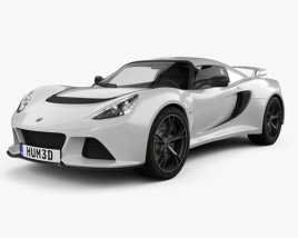 Lotus Exige S 2013 3D模型