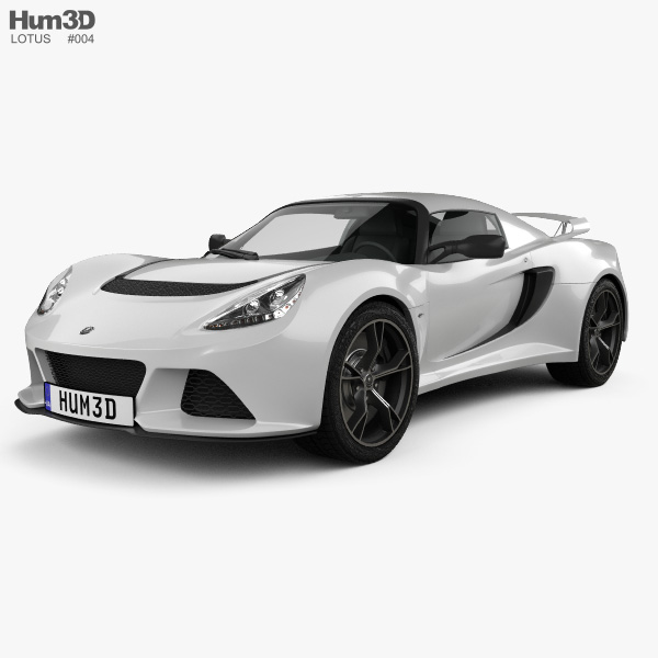 Lotus Exige S 2013 3D модель