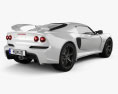 Lotus Exige S 2013 3D 모델  back view