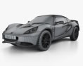 Lotus Elise S 2012 3D-Modell wire render