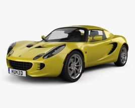 Lotus Elise 2008 3D模型