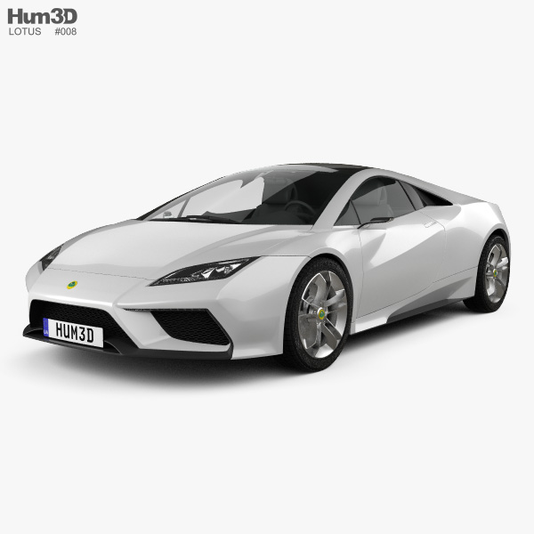 Lotus Esprit 2010 3D 모델 