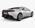 Lotus Esprit 2010 3D模型 后视图