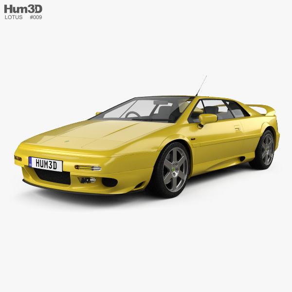 Lotus Esprit 2004 3D 모델 