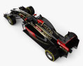 Lotus E22 2014 3D模型 顶视图