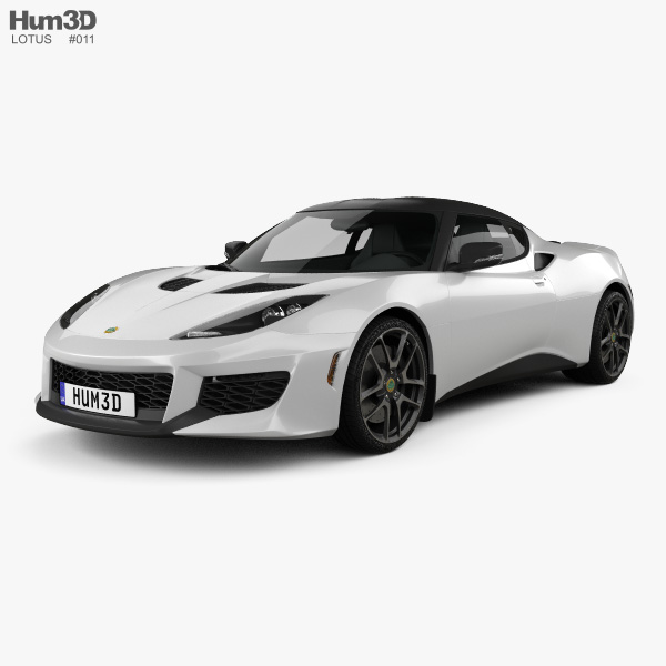 Lotus Evora 400 2017 3D модель