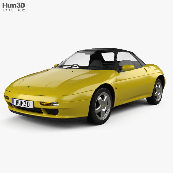 Lotus Elan S2 1995 3D 모델 