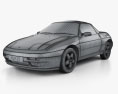 Lotus Elan S2 1995 3D模型 wire render