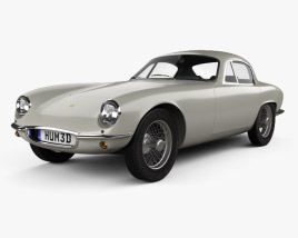 Lotus Elite 1957 3D model