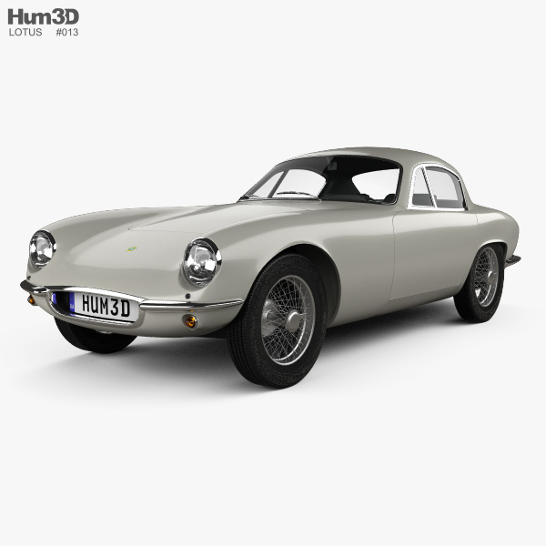 Lotus Elite 1957 3D 모델 