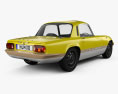 Lotus Elan Sprint Fixed-head Coupe 1971 3D-Modell Rückansicht