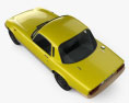 Lotus Elan Sprint Fixed-head Coupe 1971 3D-Modell Draufsicht
