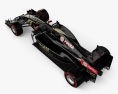 Lotus E23 hybrid 2015 3D-Modell Draufsicht